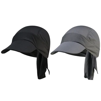 Летняя солнцезащитная шляпа, однотонная бейсболка, мужская женская шляпа, уличная дышащая подкладка для шлема, быстрое рассеивание тепла для рыбалки, охоты