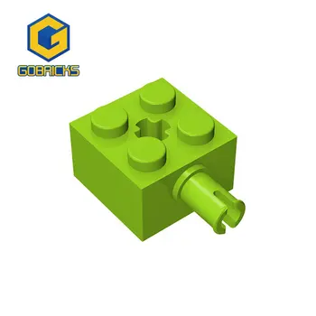 Модифицированный кирпич Gobricks 2 x 2 с отверстием для штифта и оси совместим с конструкторами 6232 toys Для сборки строительных блоков Технические характеристики