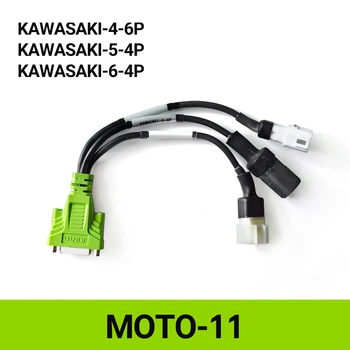 Диагностический кабель OBD2 Для KAWASAKI-4-6P Для KAWASAKI-5-4P Для KAWASAKI-6-4P Диагностический кабель разъема