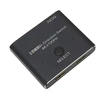 Двухпозиционный переключатель 2 в 1 выходе Компактный двухпозиционный переключатель мультимедийного интерфейса HD для PS5