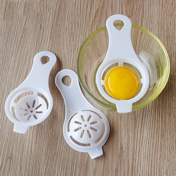 Сепаратор для яиц С силиконовым держателем, Разделители для яичных белков и желтков, Всасывающий Сепаратор для яиц, Инструмент для приготовления пищи, Кухонные Принадлежности для выпечки.