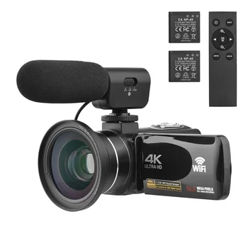 Цифровая видеокамера 4K WiFi Camcorder DV Recorder 56MP 3.0 