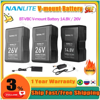 Nanguang Nanlite BT-VBC V-образный Аккумулятор 14,8 В/26 В Адаптер Зарядное Устройство Для FZ 500 MixPanel 150/60 FZ 60/60B FZ 300/300B