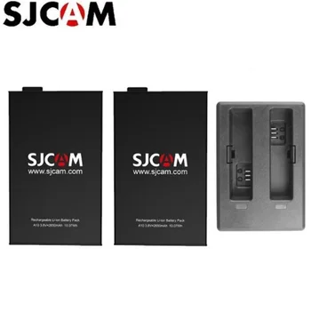 SJCAM A10 2650 мАч Резервная Перезаряжаемая Литий-ионная Батарея Зарядное Устройство 100% Оригинальные Аксессуары Для SJCAM A10 A20 WiFi Камера Power Bank