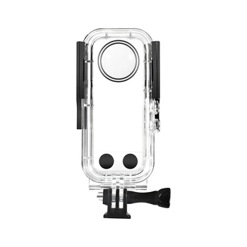 Для видеокамеры Insta360 X3 360 ° Портативные Водонепроницаемые корпуса С уплотнением, Погружная оболочка, Аксессуары для экшн-камеры