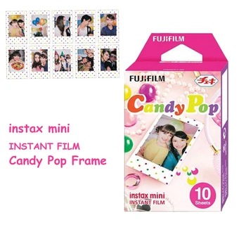 Подлинная Пленка Fujifilm Instax Mini 8 Candy Pop 10 Листов Для Fujifilm Fuji Instax Mini 8 70 25 50s 90 Camera Share SP-1 SP-2