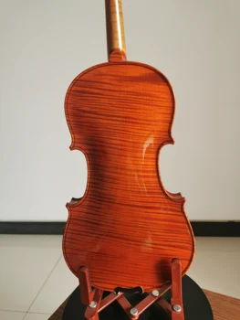 100% Ручная работа, красная спиртовая краска, Скрипка 4/4 student Stradivarius 1715, Профессиональные музыкальные инструменты violino с футляром