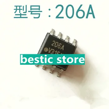 10ШТ IL206AT оригинальная импортная оптрона 206A с чипом SOP8 двухканальная оптрона качество хорошее и дешевое SOP-8