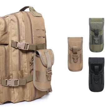 Военная сумка для очков Molle, чехол для солнцезащитных очков, поясная сумка EDC, страйкбольный тактический военный пояс, поясная сумка для улицы