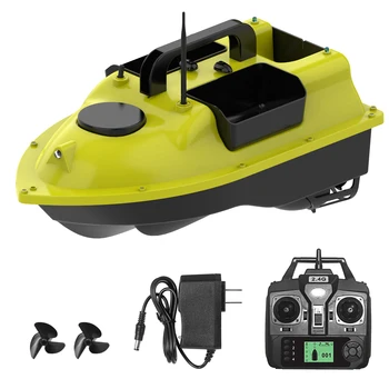 GPS Рыболовная Лодка-Приманка с 3 Контейнерами для Приманки Автоматическая Лодка-Приманка с Дистанционным Управлением 400-500 М Рыболовные принадлежности для морской рыбалки снасти