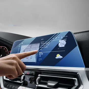 Для BMW E90 320i 325i 3 серии Автомобильный GPS Навигационный экран Закаленное Стекло Защитная пленка Аксессуары для наклеек салона автомобиля