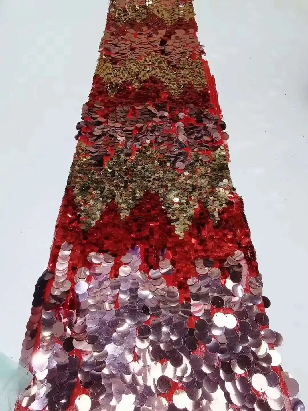 2023 Многоцветная Африканская кружевная ткань с вышивкой пайетками, Французская кружевная ткань, Высококачественный Нигерийский кружевной материал для свадьбы