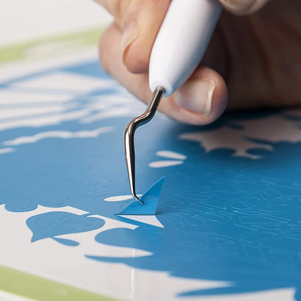Набор Основных Инструментов Для Изготовления Картона Своими руками Craft Vinyl Weeding Set Silhouette Embossed Art Cutting Kits Для Cricut Maker Silhouett