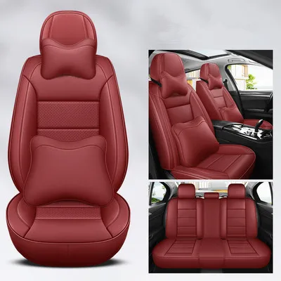 Высокое качество! Полный комплект чехлов для автомобильных сидений Mitsubishi Outlander 5 seats 2023 удобная прочная эко-подушка для сиденья, бесплатная доставка