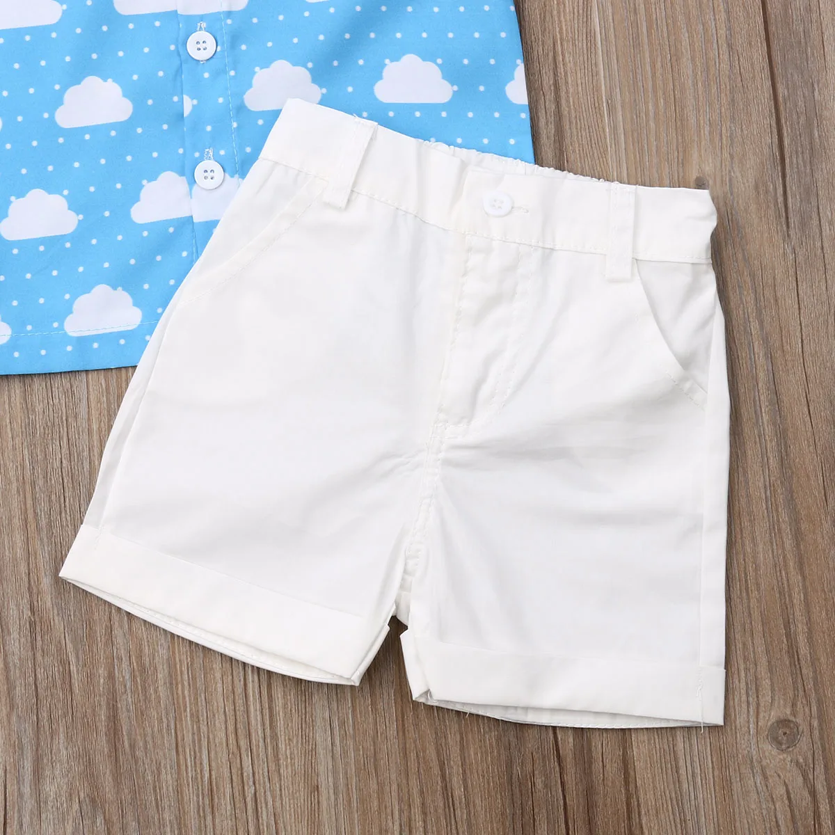Комплект одежды для малышей 1-6 лет, милая одежда для маленьких мальчиков, футболка с короткими рукавами и принтом, топ + брюки