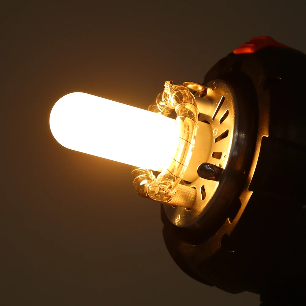 Godox 3PCS 150W Photo Light Моделирующая Лампа для Студийной Стробоскопической Вспышки