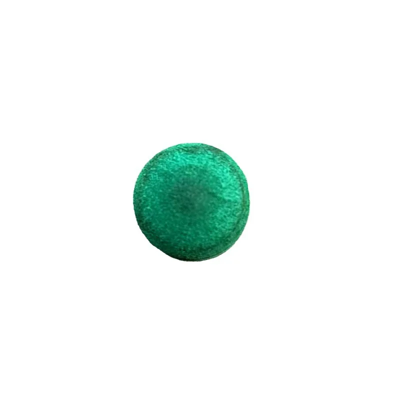 Зеленый кожаный наконечник 9,5 мм 11 мм из многослойной воловьей кожи, зеленый кожаный наконечник, бильярдный кий, домашний кий, универсальный кожаный наконечник