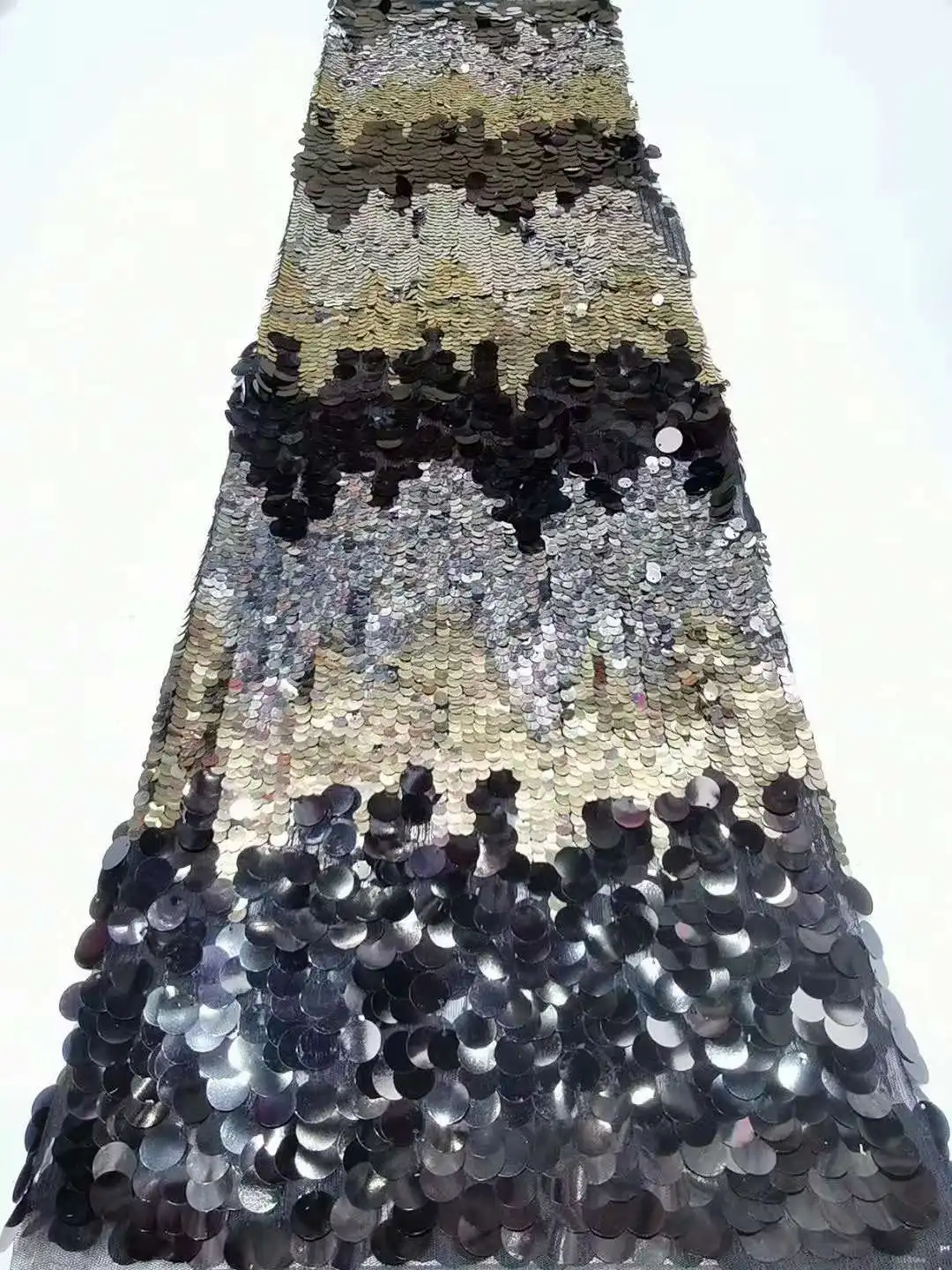 2023 Многоцветная Африканская кружевная ткань с вышивкой пайетками, Французская кружевная ткань, Высококачественный Нигерийский кружевной материал для свадьбы