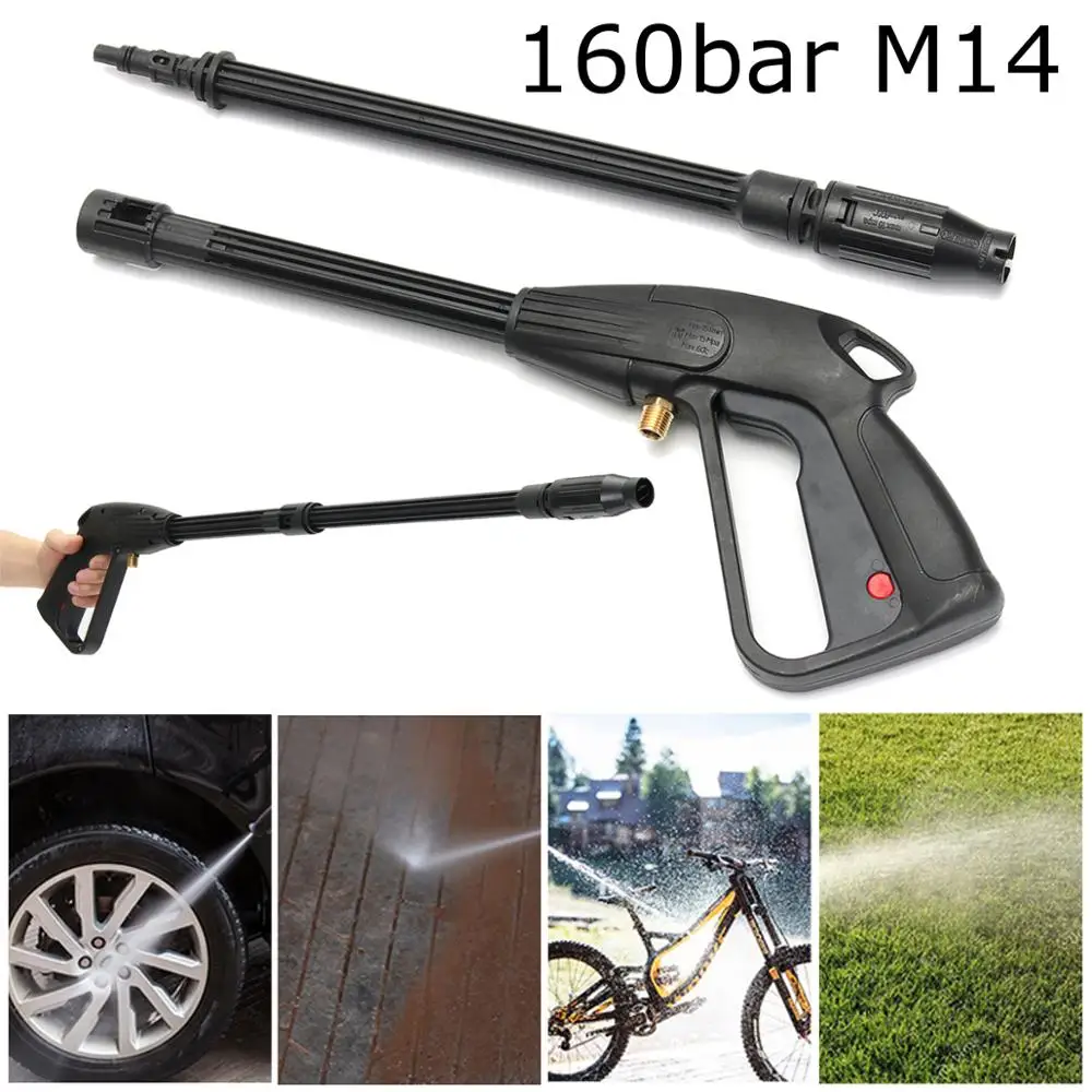 WINTUWAY 160Bar M14 Пистолет-распылитель Для Мойки Высокого Давления Для Автомойки Инструменты Для Чистки Фурмы B-QY-M14